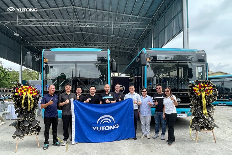 Yutong Delivers New City Buses to the Government of Davao for its Urban Transport Modernization Project Yutong Delivers New City Buses to the Government of Davao for its Urban Transport Modernization Project