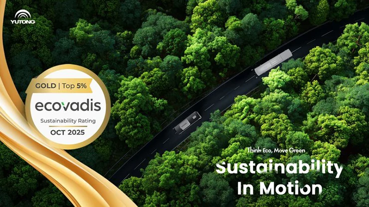 Yutong Bus Reports Continued Sales Growth in 2025, Advancing Sustainable Public Transportation Worldwide