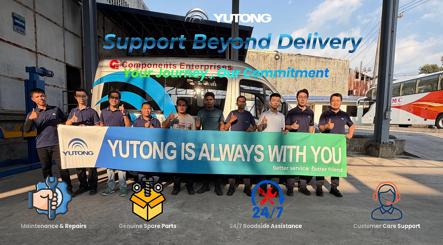 Yutong After-Sales Service: Supporting Philippine Transport Beyond Delivery