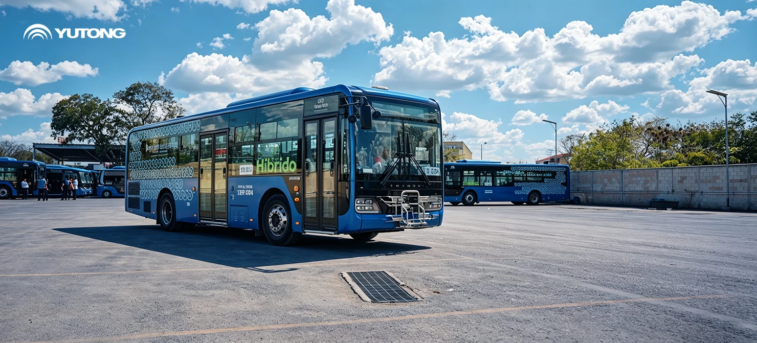 Operating in 206 cities, Yutong hybrid buses have won global market recognition through real-world operation Operating in 206 cities, Yutong hybrid buses have won global market recognition through real-world operation