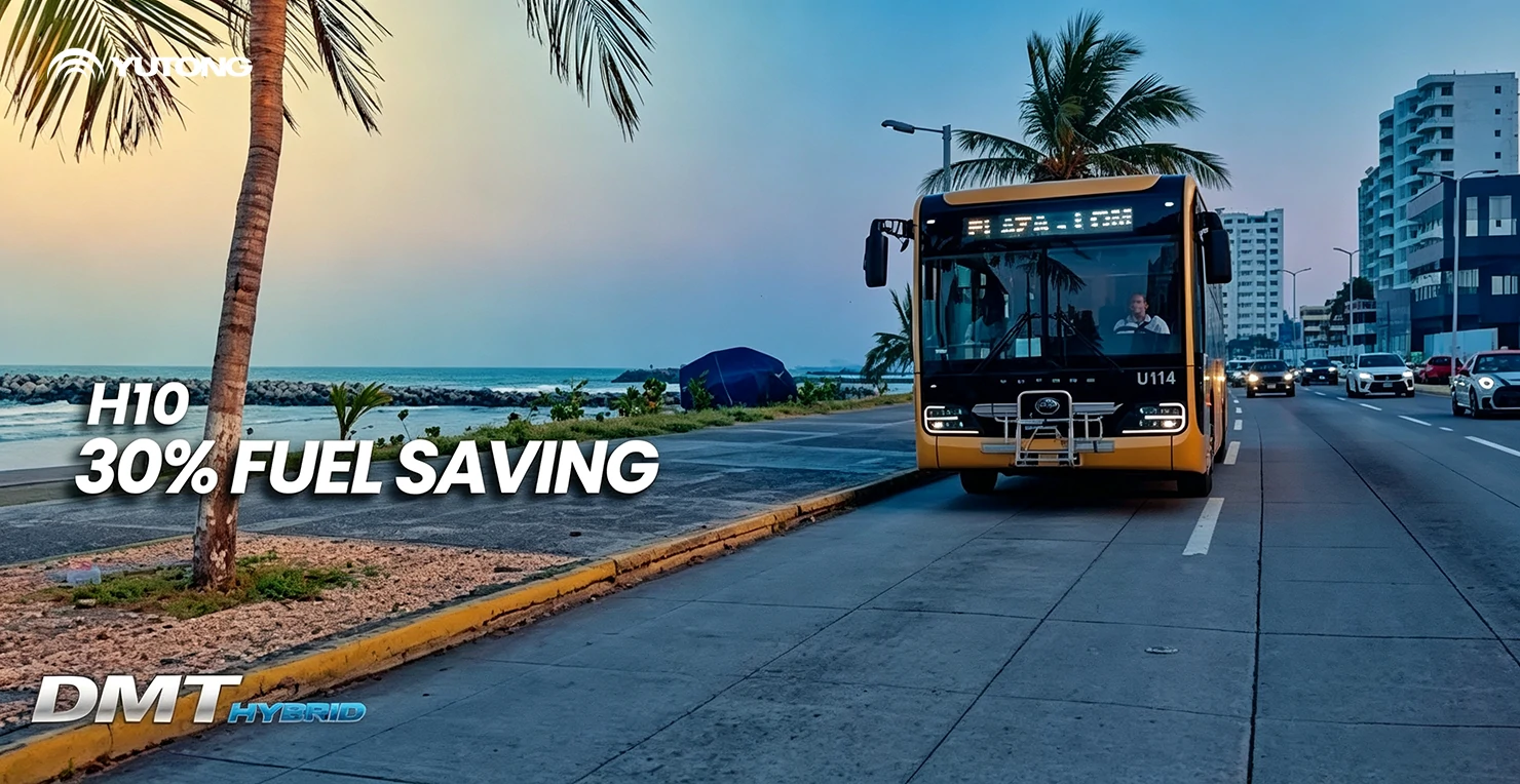 Operating in 206 cities, Yutong hybrid buses have won global market recognition through real-world operation Operating in 206 cities, Yutong hybrid buses have won global market recognition through real-world operation