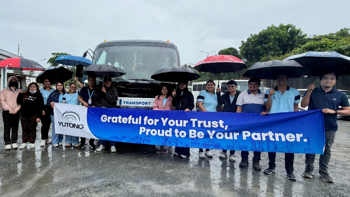 Yutong D8E Delivered to the Philippines: A Smarter, More Comfortable Solution for Company Shuttle Services