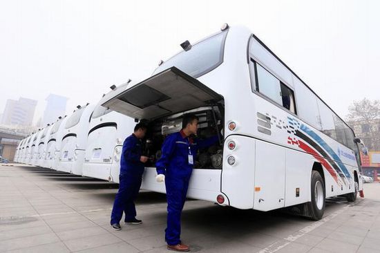 Yutong buses to serve Prime Ministers Meeting of SCO member states Yutong buses to serve Prime Ministers Meeting of SCO member states