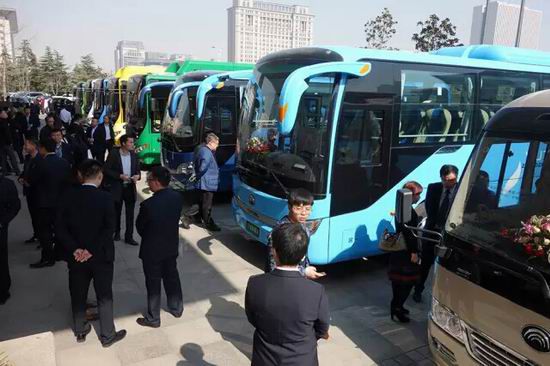 Yutong holds promotion press for new energy city buses Yutong holds promotion press for new energy city buses
