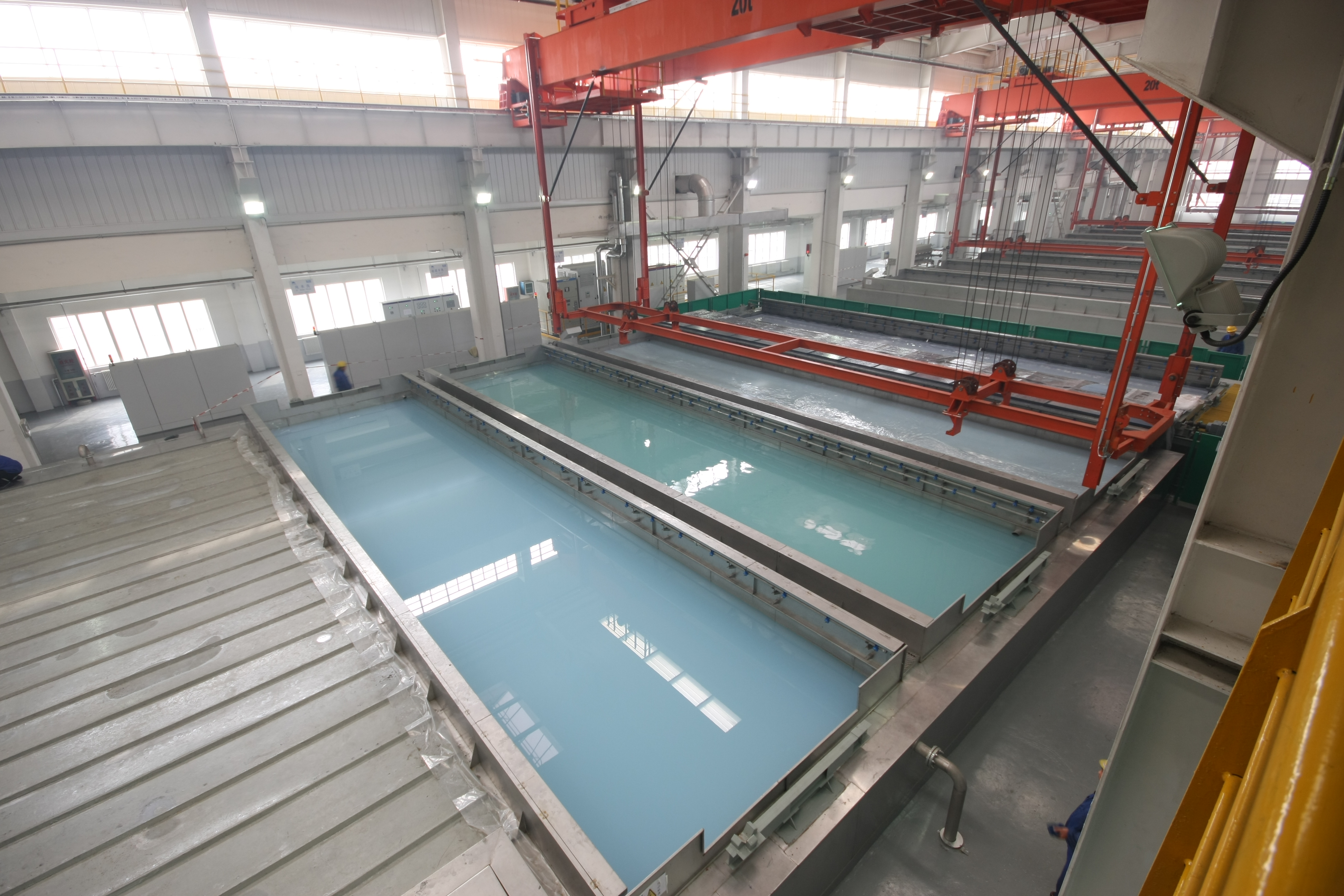 Electrocoating technology of bus body put into use